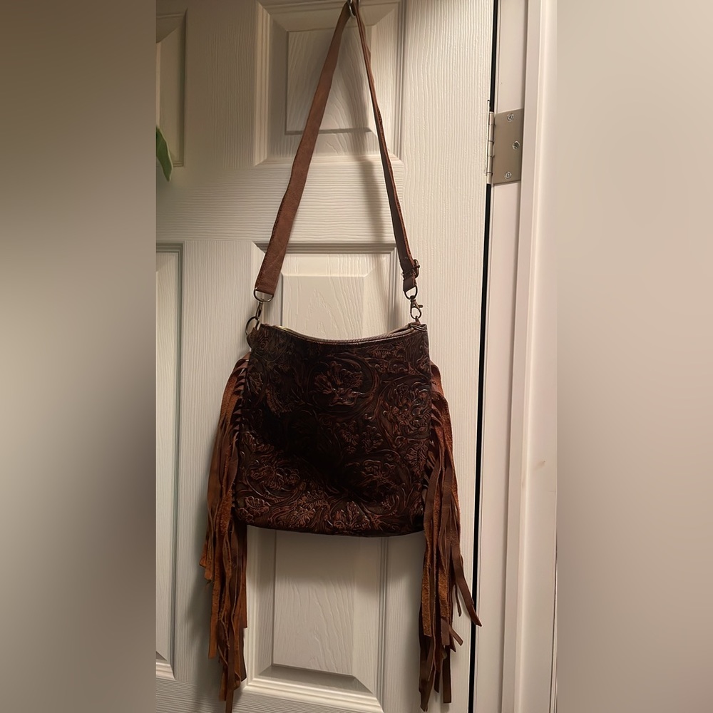 TTT Leathergoods fringe bag